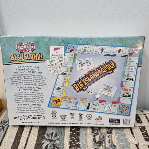 Big Island-Opoly Board Game - Picture 2 of 3